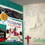 Cuadernos Viaje, Camino de Santiago, Fisterra, Muxia, Galicia
