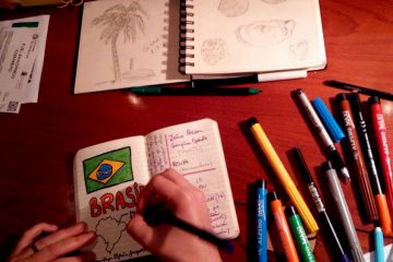 Cuadernos de viaje, Brasil, dibujar