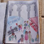 Cuadernos de Viaje, Málaga, Andalucía, sketch, dibujo, viajar, soplalebeche